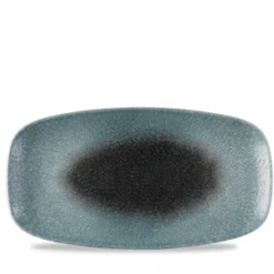 Topaz Quartz Chefs Oblong Plate 13.875 X 7.375inch