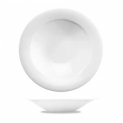 Menu Porcelain Mid Rim Pasta Bowl 11.5inch
