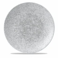 Menu Shades Caldera Chalk White Coupe Plate 11 3/8inch