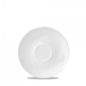 White Ultimo Coupe Saucer Large 6.25inch 3 White Ultimo Coupe Saucer Large 6.25inch