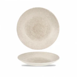 Raku Agate Grey Deep Coupe Plate 8.66inch