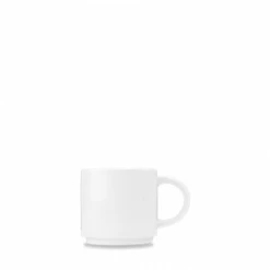 White Stacking Breakfast Cup 10oz