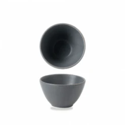 Seattle Grey Contour Deep Bowl 8oz