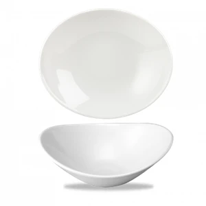 White Orbit Oval Pasta Bowl 21oz 3 White Orbit Oval Pasta Bowl 21oz