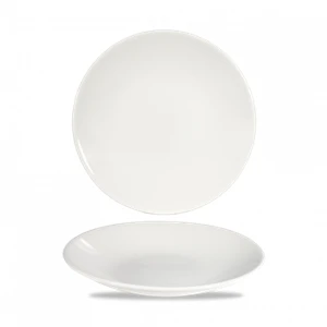 White Profile Deep Coupe Plate 8.875inch 3 White Profile Deep Coupe Plate 8.875inch