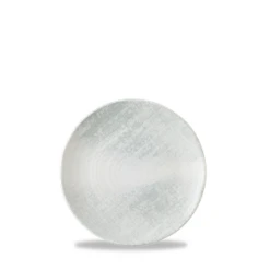 Makers Collection Jute Grey Organic Coupe Plate 9inch