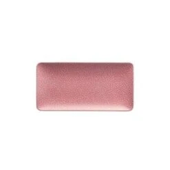 Purity Pearls Pink Rectangular Plate 3.5 X 7inch / 9 X 18cm
