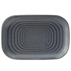 Utopia Circus Denim Rectangular Platter 29 X 19.5cm
