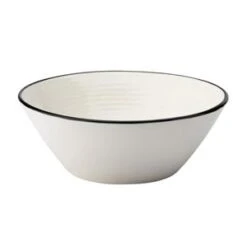 Utopia Homestead Black Conical Bowl 7.5inch / 19.5cm