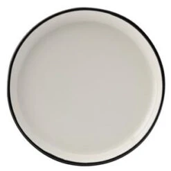Utopia Homestead Black Walled Plate 7inch / 17.5cm