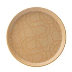 Utopia Maze Flax Walled Plate 7inch / 17.5cm