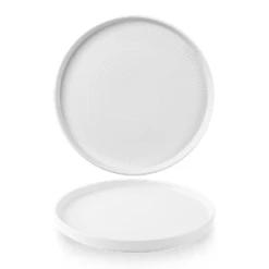 Bamboo White Walled Plate 10.25inch / 26cm