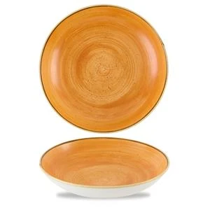 Stonecast Tangerine Coupe Bowl 9.75inch / 24.8cm 3 Stonecast Tangerine Coupe Bowl 9.75inch / 24.8cm