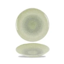 Harvest Grain Speckled Green Organic Coupe Bowl 6inch / 15cm