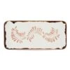 Harvest Mediterranean Terracotta Rectangular Plate 13.625inch X 6.25inch / 34.6 X 15.6cm