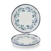 Harvest Mediterranean Blue Round Walled Plate 8.25inch / 21cm -Best Cutlery Store 207996