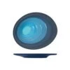 Creative Azure Blue Atlantis Melamine Oval Plate 22 X 17.5cm -Best Cutlery Store 209601