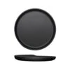Creative Black Copenhagen Round Melamine Plate 22.5cm -Best Cutlery Store 209896