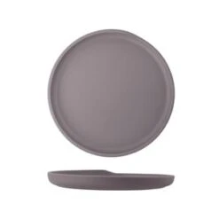 Creative Sand Brown Copenhagen Round Melamine Plate 22.5cm