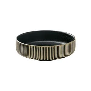 Nara Black & White Bowl Round 330ml 3 Nara Black & White Bowl Round 330ml