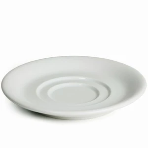 Royal Genware Double Well Saucers 15cm 3 Royal Genware Double Well Saucers 15cm