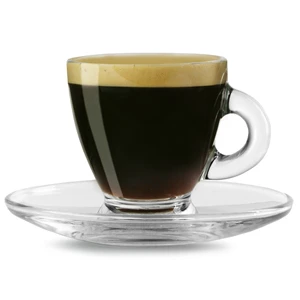 Entertain Espresso Cups & Saucers 2.8oz / 80ml 3 Entertain Espresso Cups & Saucers 2.8oz / 80ml